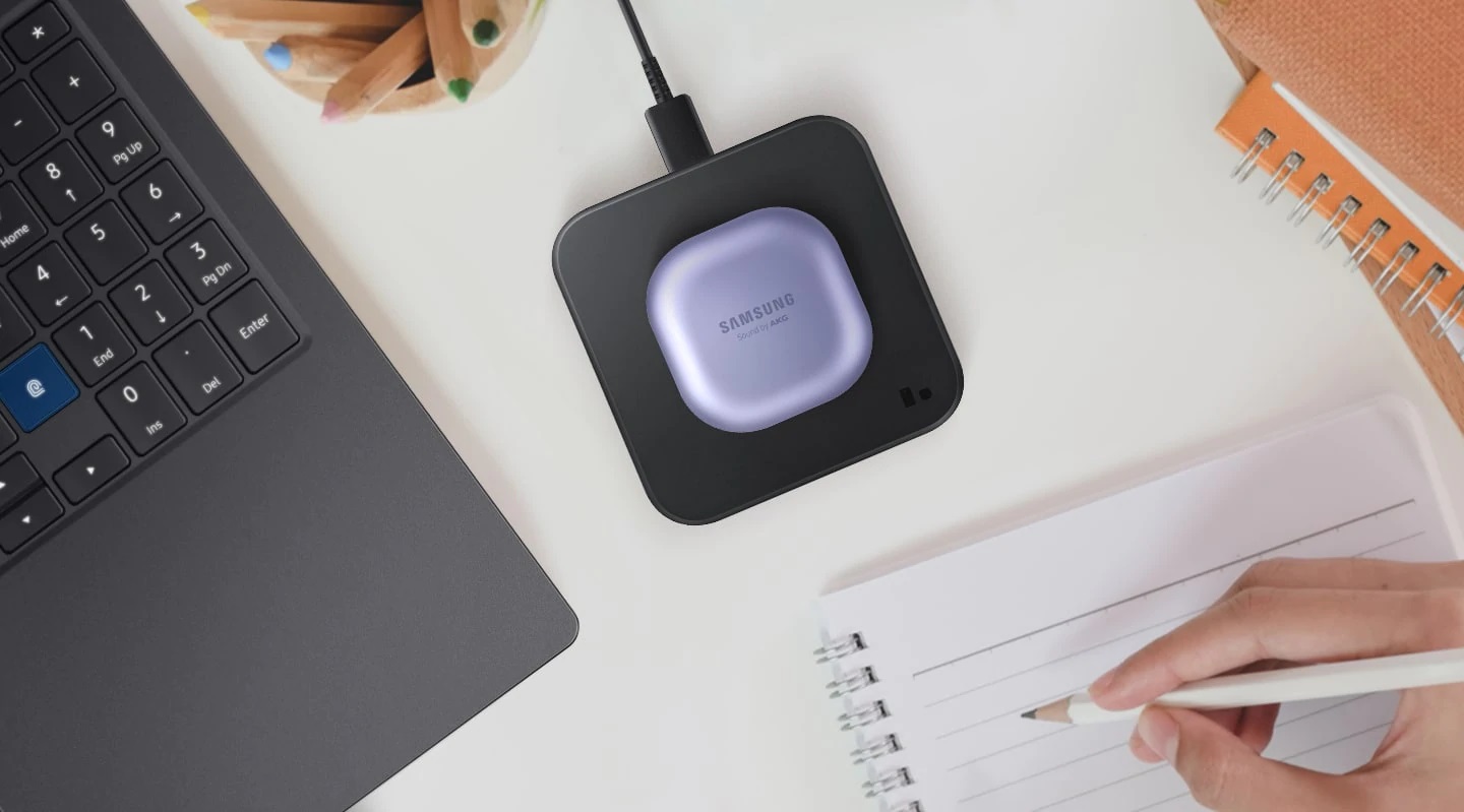 شارژر وایرلس 9 وات سامسونگ Samsung Wireless Pad with TA EP-P1300TBEGGB
