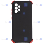قاب محافظ ژله ای ضد ضربه با محافظ لنز سامسونگ Shockproof Cover Case For Samsung Galaxy A52