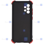 قاب محافظ ژله ای ضد ضربه با محافظ لنز سامسونگ Shockproof Cover Case For Samsung Galaxy A52