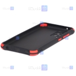 قاب محافظ ژله ای ضد ضربه با محافظ لنز سامسونگ Shockproof Cover Case For Samsung Galaxy A52