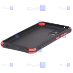 قاب محافظ ژله ای ضد ضربه با محافظ لنز سامسونگ Shockproof Cover Case For Samsung Galaxy A52