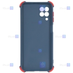 قاب محافظ ژله ای ضد ضربه با محافظ لنز سامسونگ Shockproof Cover Case For Samsung Galaxy M62