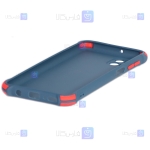 قاب محافظ ژله ای ضد ضربه با محافظ لنز سامسونگ Shockproof Cover Case For Samsung Galaxy M62