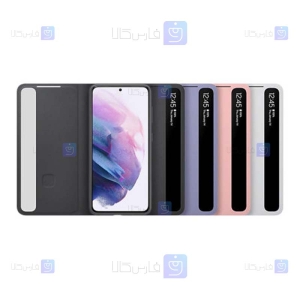 کیف هوشمند اصلی سامسونگ Smart Clear View Cover For Samsung Galaxy S21