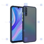 قاب محافظ پشت مات با محافظ لنز سامسونگ Transparent Hybrid Case With Lens Protector Samsung Galaxy A50