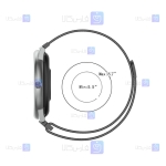 بند فلزی ساعت هوشمند شیائومی Xiaomi Haylou LS05 Stainless Steel Milanese Strap