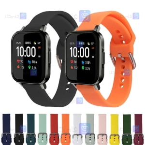 بند سیلیکونی ساعت هوشمند شیائومی Xiaomi Haylou Solar LS02 Silicone Band