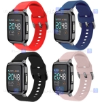 بند سیلیکونی ساعت هوشمند شیائومی Xiaomi Haylou Solar LS02 Silicone Band