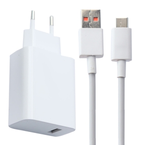 شارژر دیواری فست شیائومی به همراه کابل سریع تایپ سی Xiaomi MDY-11-EZ Turbo Charger With Cable