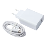 شارژر دیواری فست شیائومی به همراه کابل سریع تایپ سی Xiaomi MDY-11-EZ Turbo Charger With Cable