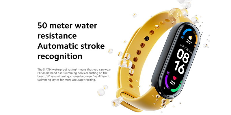 دستبند سلامتی هوشمند شیائومی Xiaomi Mi Band 6 Smart Band 