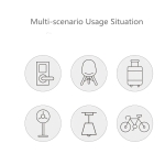 پیچ گوشتی 8 تایی شیائومی Xiaomi Wiha 8in1 Precision Screwdriver