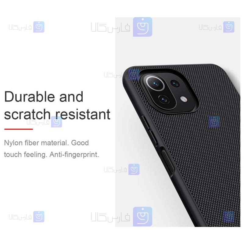 قاب محافظ نیلکین شیائومی Nillkin Textured nylon fiber Case Xiaomi Mi 11 Lite
