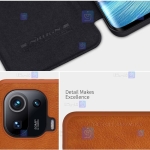 کیف محافظ چرمی نیلکین شیائومی Nillkin Qin case for Xiaomi Mi 11 Pro