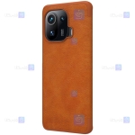 کیف محافظ چرمی نیلکین شیائومی Nillkin Qin case for Xiaomi Mi 11 Pro