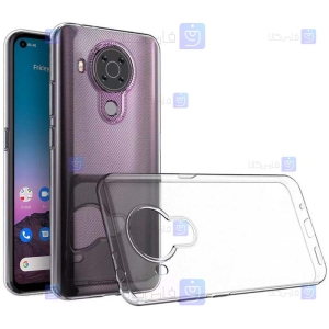 قاب محافظ ژله ای 5 گرمی نوکیا Clear Jelly Case For Nokia 5.4