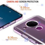 قاب محافظ ژله ای 5 گرمی نوکیا Clear Jelly Case For Nokia 5.4