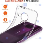 قاب محافظ ژله ای 5 گرمی نوکیا Clear Jelly Case For Nokia 5.4