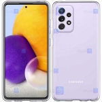 قاب محافظ ژله ای با محافظ لنز سامسونگ Clear Jelly Case With lens Protector For Samsung Galaxy A52