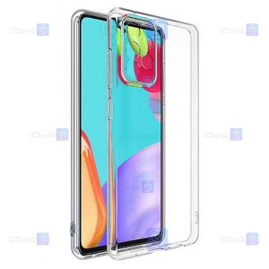 قاب محافظ ژله ای با محافظ لنز سامسونگ Clear Jelly Case With lens Protector For Samsung Galaxy A72