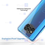 قاب محافظ ژله ای با محافظ لنز شیائومی Clear Jelly Case With lens Protector For Xiaomi Poco X3 Pro