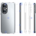 قاب محافظ ژله ای کپسول دار 5 گرمی هواوی Clear Tpu Air Rubber Jelly Case For Huawei P50