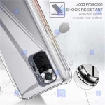 قاب محافظ ژله ای کپسول دار 5 گرمی شیائومی Clear Tpu Air Rubber Jelly Case For Xiaomi Mi 11X Pro