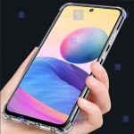 قاب محافظ ژله ای کپسول دار 5 گرمی شیائومی Clear Tpu Air Rubber Jelly Case For Xiaomi Redmi Note 10 5G