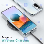 قاب محافظ ژله ای کپسول دار 5 گرمی شیائومی Clear Tpu Air Rubber Jelly Case For Xiaomi Redmi Note 10 Pro