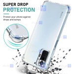 قاب محافظ ژله ای کپسول دار 5 گرمی شیائومی Clear Tpu Air Rubber Jelly Case For Xiaomi Redmi Note 10 Pro