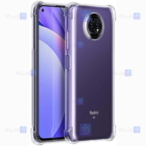 قاب محافظ ژله ای کپسول دار 5 گرمی شیائومی Clear Tpu Air Rubber Jelly Case For Xiaomi Redmi Note 9T