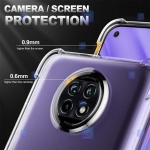 قاب محافظ ژله ای کپسول دار 5 گرمی شیائومی Clear Tpu Air Rubber Jelly Case For Xiaomi Redmi Note 9T