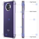 قاب محافظ ژله ای کپسول دار 5 گرمی شیائومی Clear Tpu Air Rubber Jelly Case For Xiaomi Redmi Note 9T