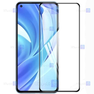 محافظ صفحه نمایش تمام چسب با پوشش کامل شیائومی Full Glass Screen Protector For Xiaomi Mi 11 Lite