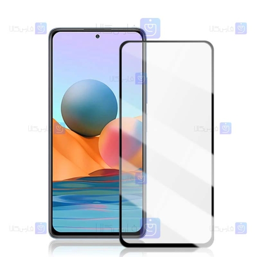محافظ صفحه نمایش شیشه ای تمام چسب با پوشش کامل شیائومی Full Glass Screen Protector For Xiaomi Poco M3 Pro