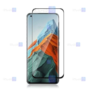 محافظ صفحه نمایش شیشه ای تمام چسب با پوشش کامل شیائومی Full Glass Screen Protector For Xiaomi mi 11 Pro