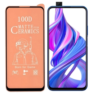 محافظ صفحه نمایش مات سرامیکی تمام صفحه هواوی Full Matte Ceramics Screen Protector Huawei Honor 9x