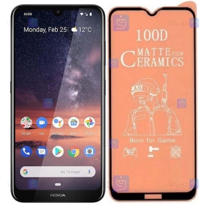 محافظ صفحه نمایش مات سرامیکی تمام صفحه نوکیا Full Matte Ceramics Screen Protector Nokia 3.2