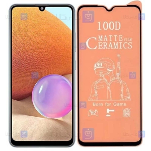 محافظ صفحه نمایش مات سرامیکی تمام صفحه سامسونگ Full Matte Ceramics Screen Protector Samsung Galaxy A32 4G
