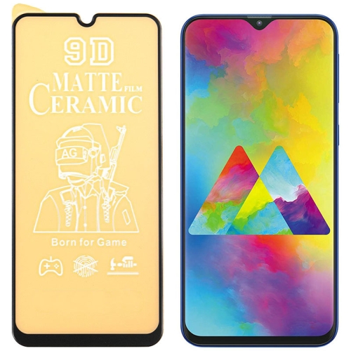 محافظ صفحه نمایش مات سرامیکی تمام صفحه سامسونگ Full Matte Ceramics Screen Protector Samsung Galaxy M20