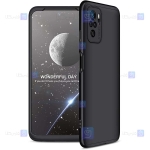 قاب محافظ با پوشش 360 درجه شیائومی GKK Color Full Cover For Xiaomi Redmi Note 10 4G