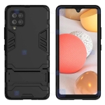 قاب محافظ استند دار سامسونگ Kick Stand Iron Man Armor Case Samsung Galaxy M42