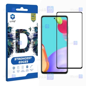 محافظ صفحه نمایش تمام چسب با پوشش کامل لیتو سامسونگ LITO D+ Dustproof Screen Protector For Samsung Galaxy A52 5G / 4G