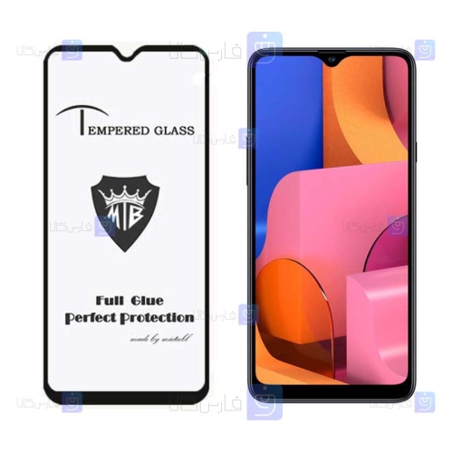 گلس تمام چسب با پوشش کامل میتوبل سامسونگ Mietubl Full Glass Screen Protector For Samsung Galaxy A20s