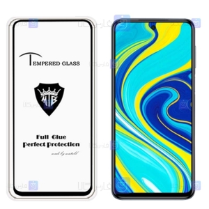 گلس تمام چسب با پوشش کامل میتوبل شیائومی Mietubl Full Glass Screen Protector For Xiaomi Redmi Note 9 Pro Max