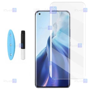 محافظ صفحه شیشه ای تمام صفحه و خمیده یو وی میتوبل شیائومی Mietubl UV Full Glass Screen Protector Xiaomi Mi 11