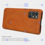 کیف محافظ چرمی نیلکین وان پلاس Nillkin Qin Case For Oneplus 9R