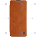 کیف محافظ چرمی نیلکین وان پلاس Nillkin Qin Case For Oneplus 9R