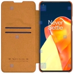 کیف محافظ چرمی نیلکین وان پلاس Nillkin Qin Case For Oneplus 9R