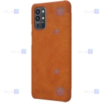 کیف محافظ چرمی نیلکین وان پلاس Nillkin Qin Case For Oneplus 9R